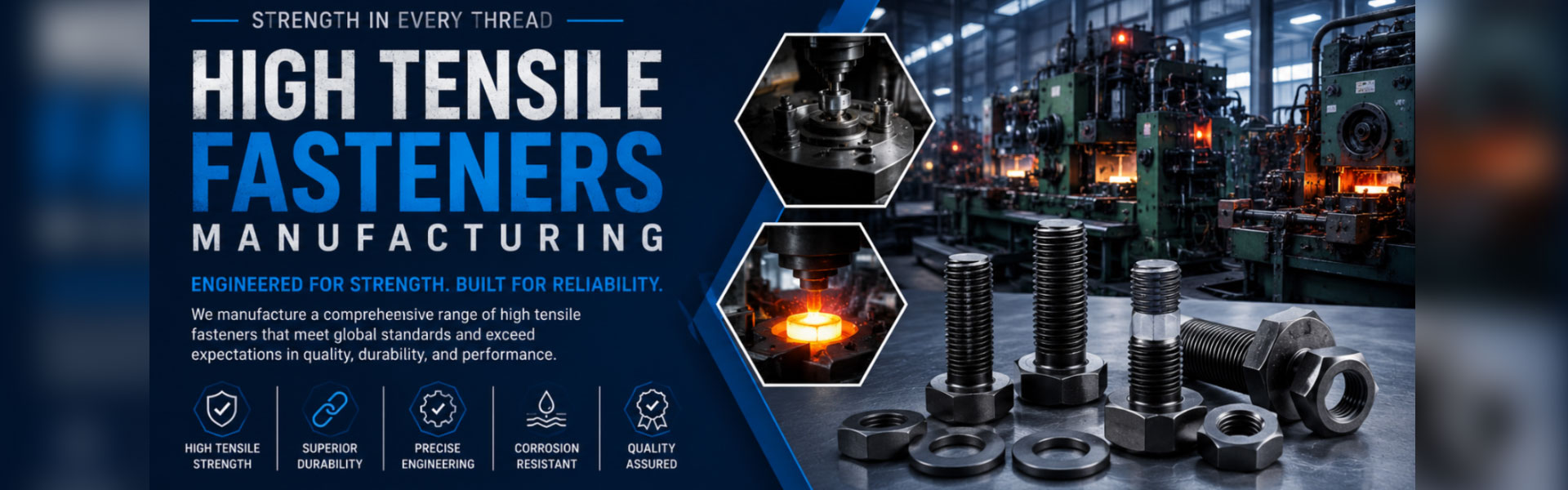 High Tensile Fasteners Manufacturing